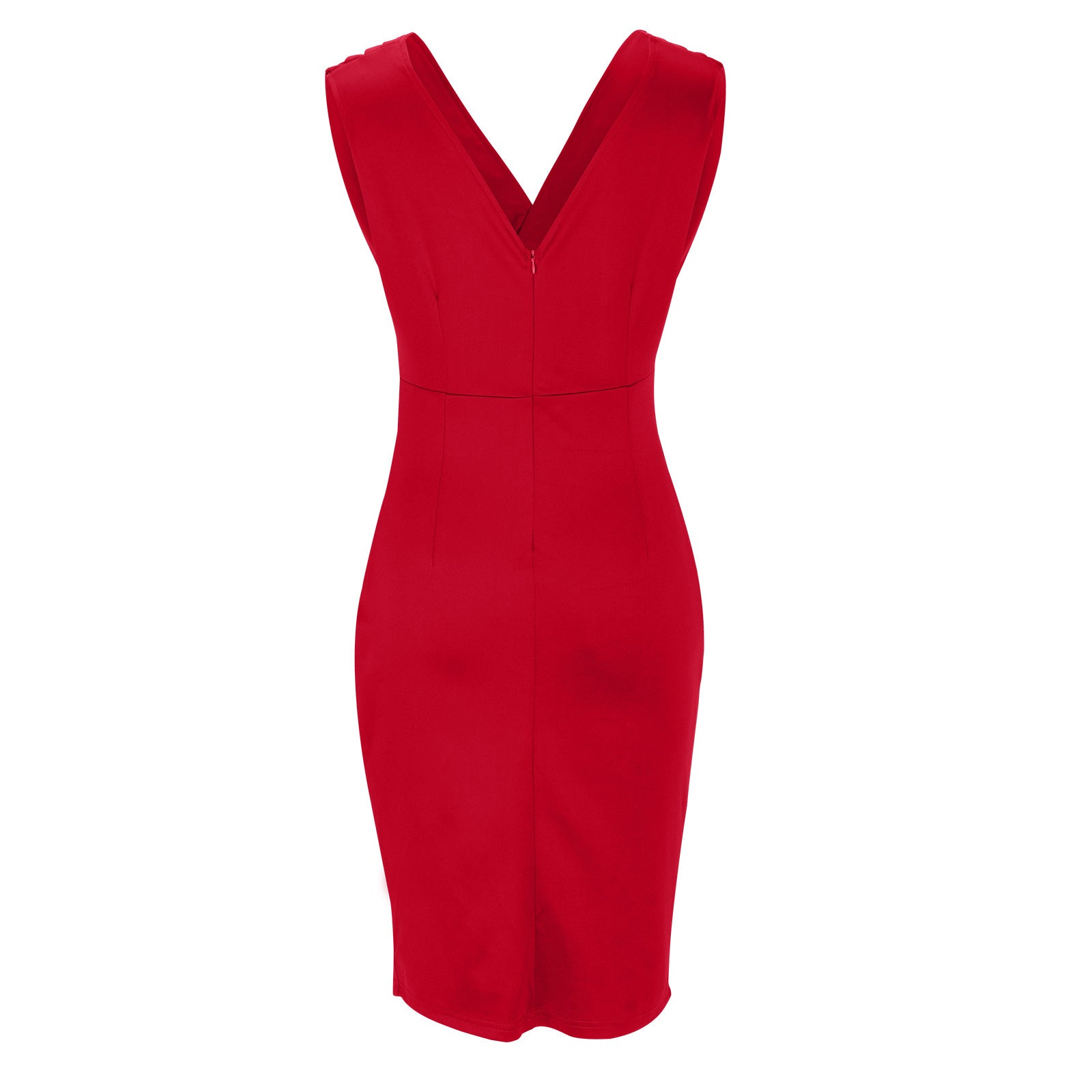Fresia™ — Zomerse Jurk met V-Hals en Split