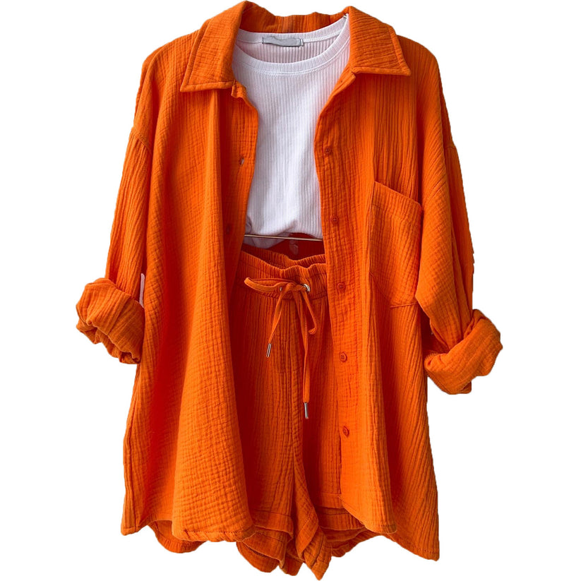 Noémie™ — Zachte Zomerset Set van Katoen