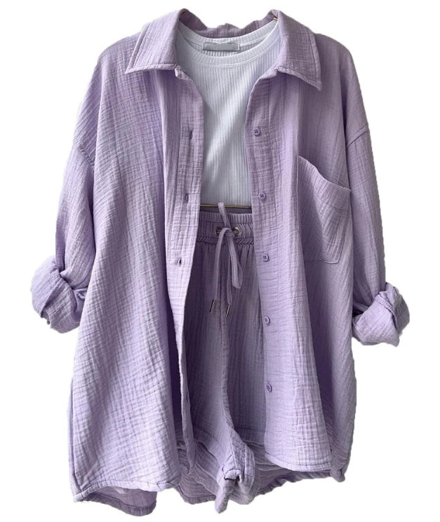 Noémie™ — Zachte Zomerset Set van Katoen