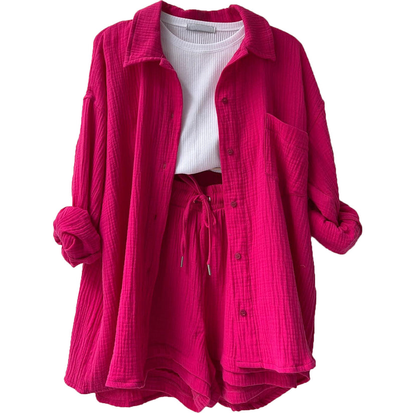 Noémie™ — Zachte Zomerset Set van Katoen