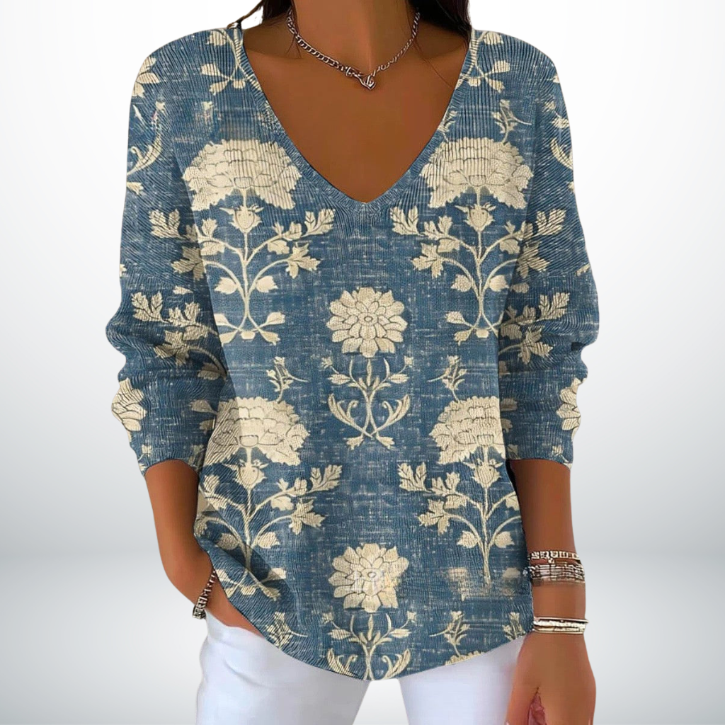 Jolien™ – Elegante V-Hals Pullover
