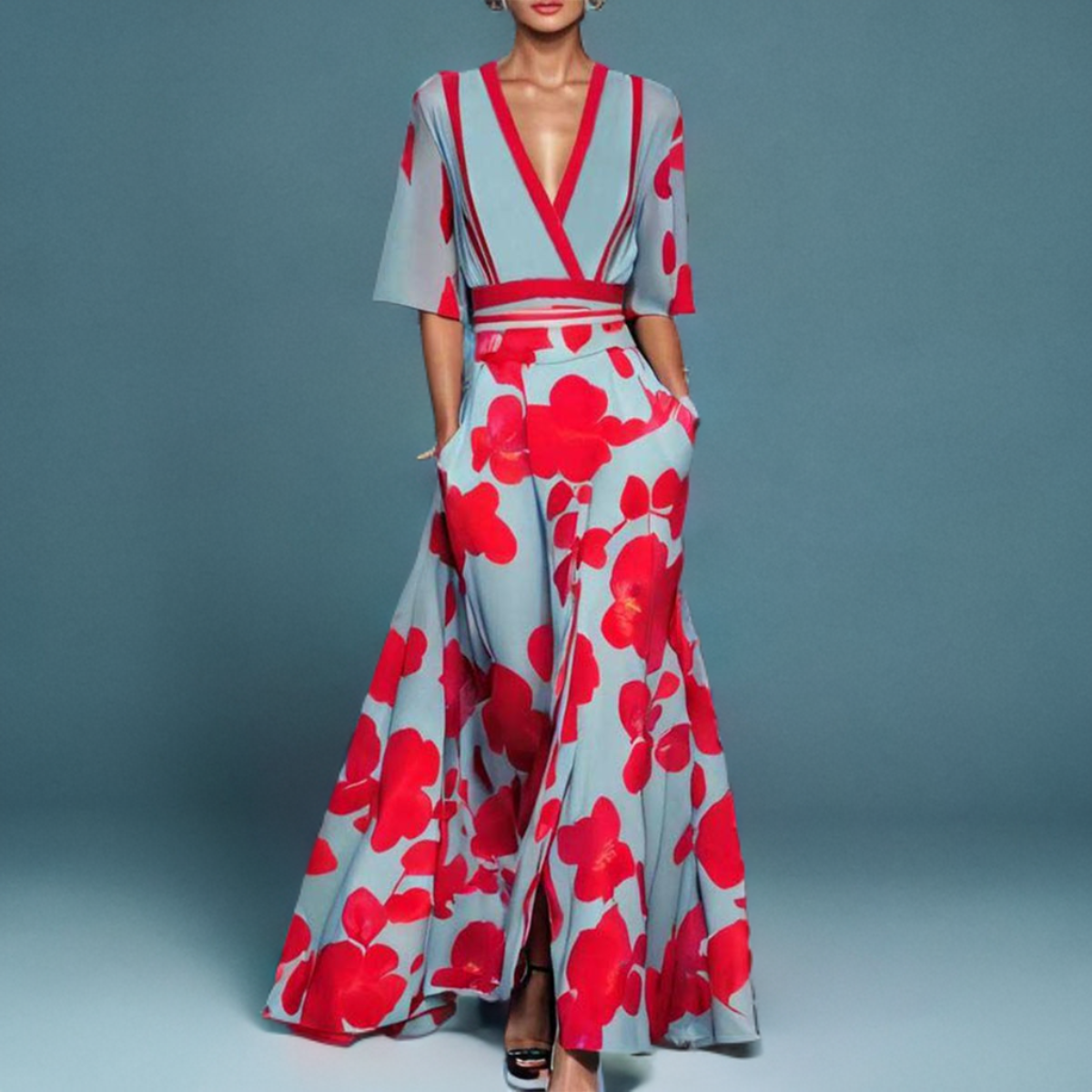 Miriam™ — Elegante Jurk met Korte Mouwen