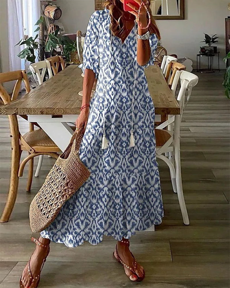 Sophia™ — Boho Vintage Zomerjurk