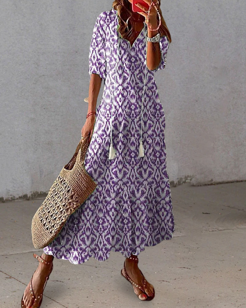 Sophia™ — Boho Vintage Zomerjurk