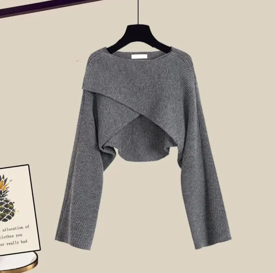 Karin™ — Comfortabele Driedelige Set met Lange Mouwen