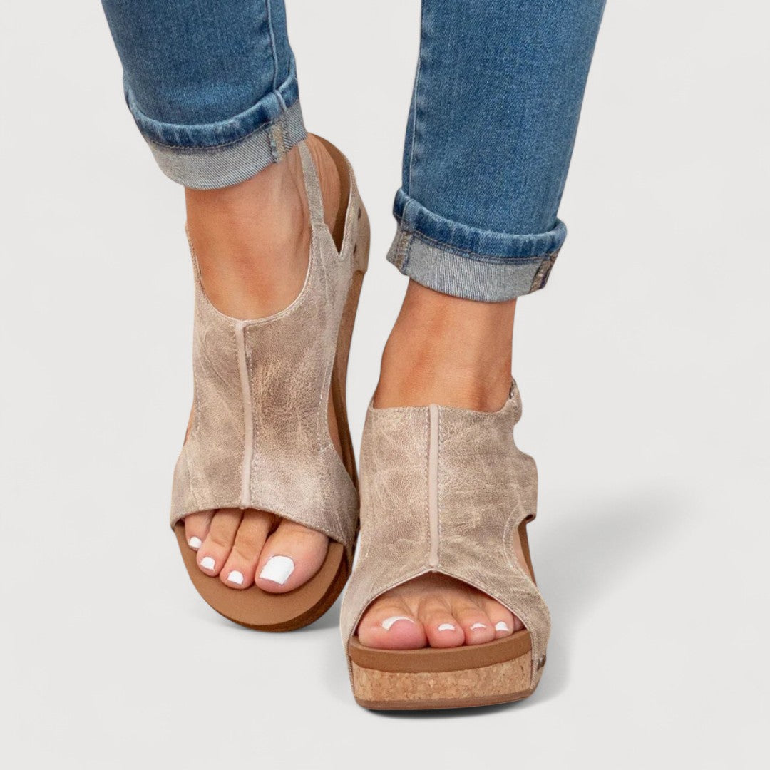 Miralys™ — Stijlvolle Sleehak Sandalen