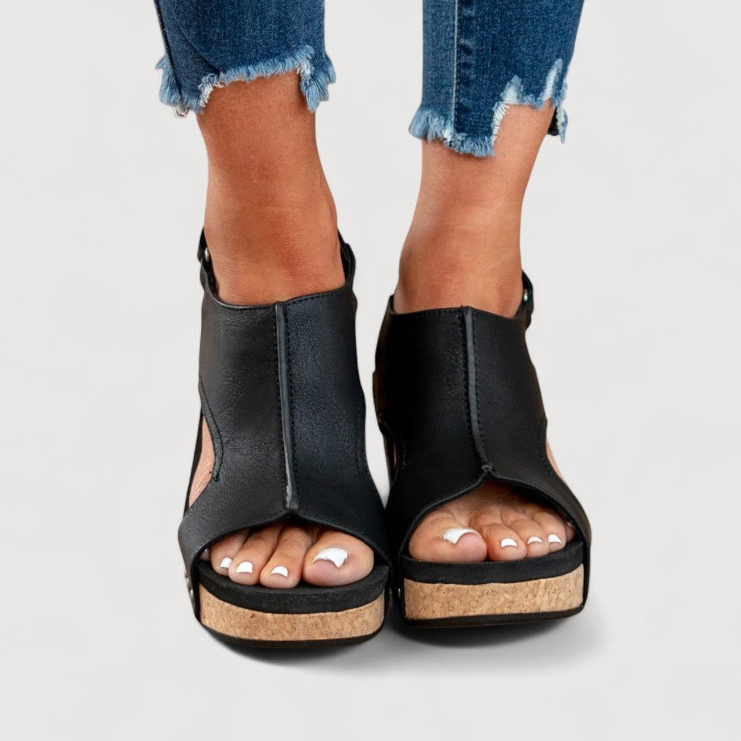 Miralys™ — Stijlvolle Sleehak Sandalen