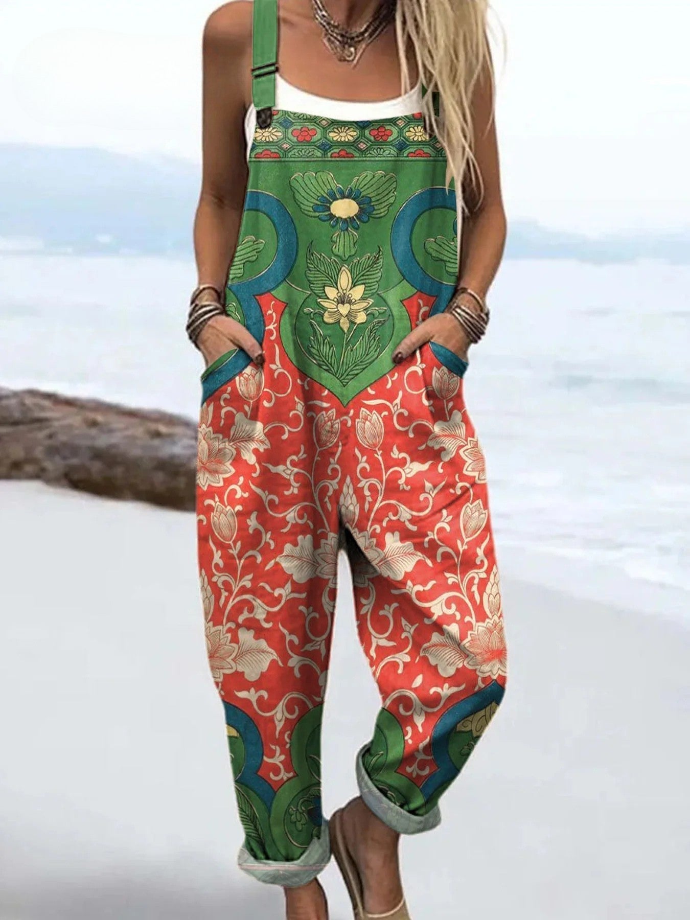 Sanne | Garden Bloom Boho-overalls