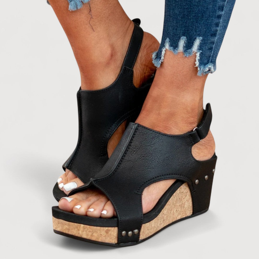 Miralys™ — Stijlvolle Sleehak Sandalen