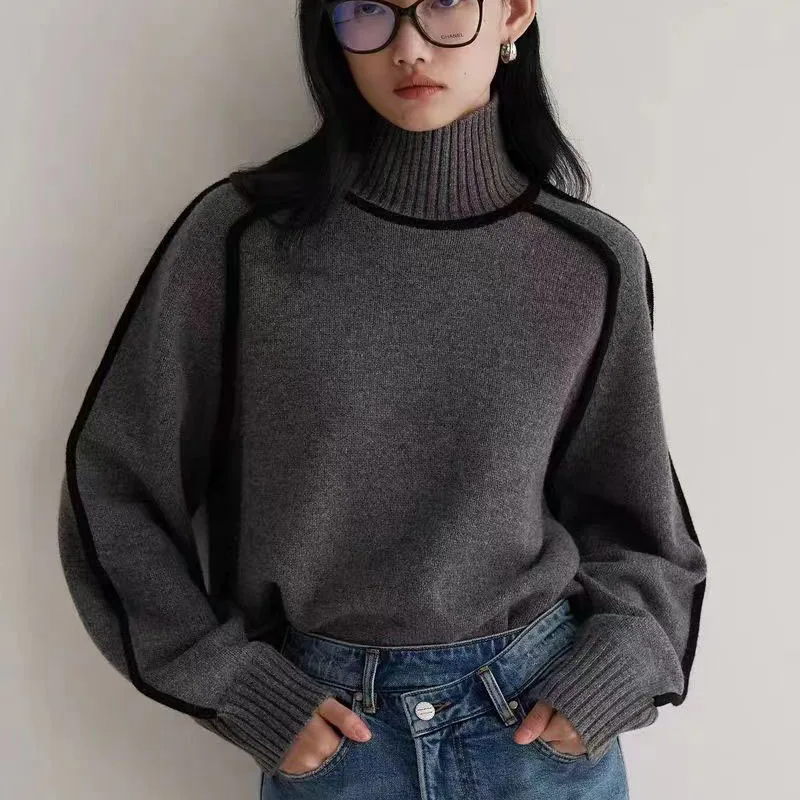 Denise™ — Trui met Rolhals