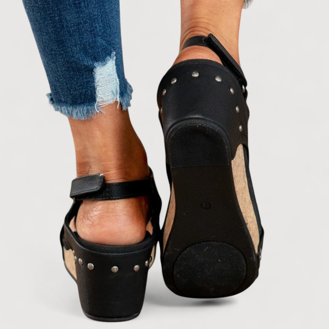Miralys™ — Stijlvolle Sleehak Sandalen