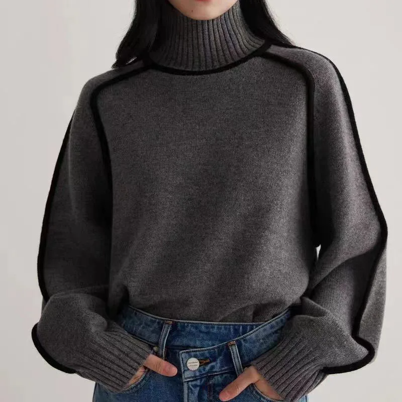 Denise™ — Trui met Rolhals