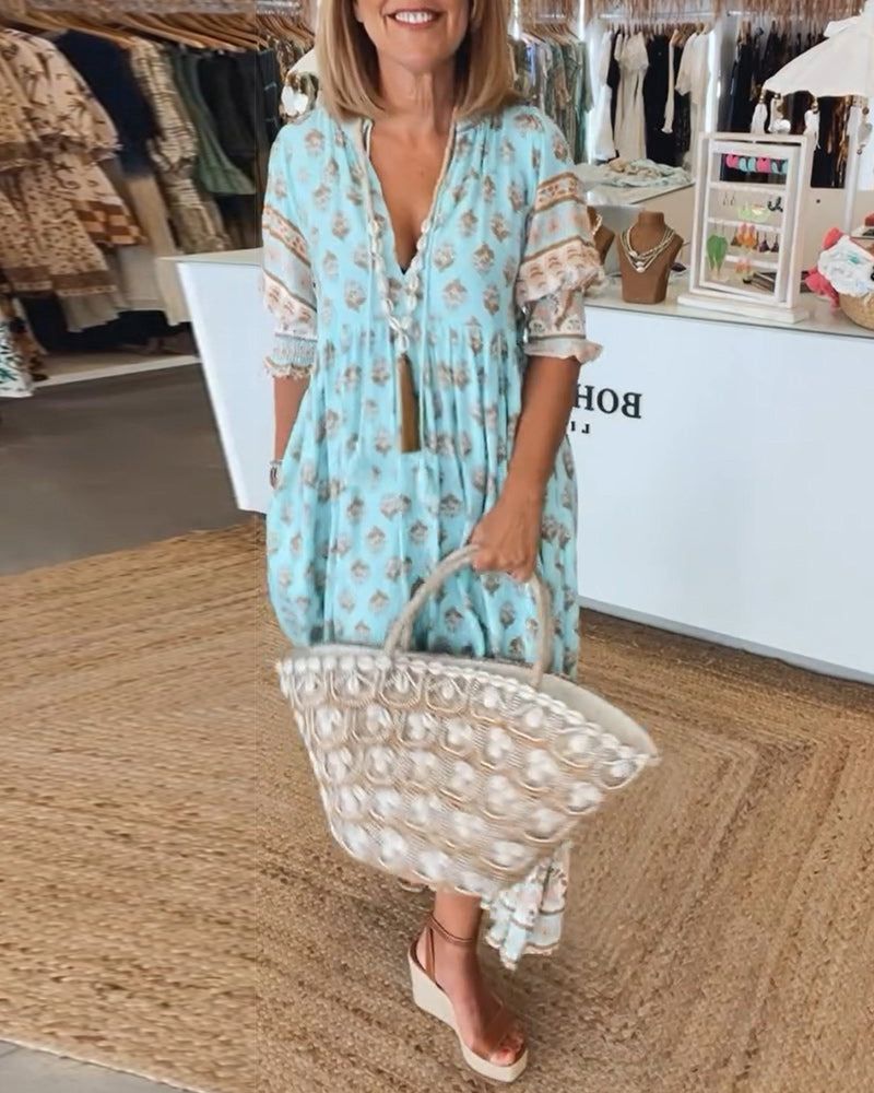 Jill™ — Casual jurk met print