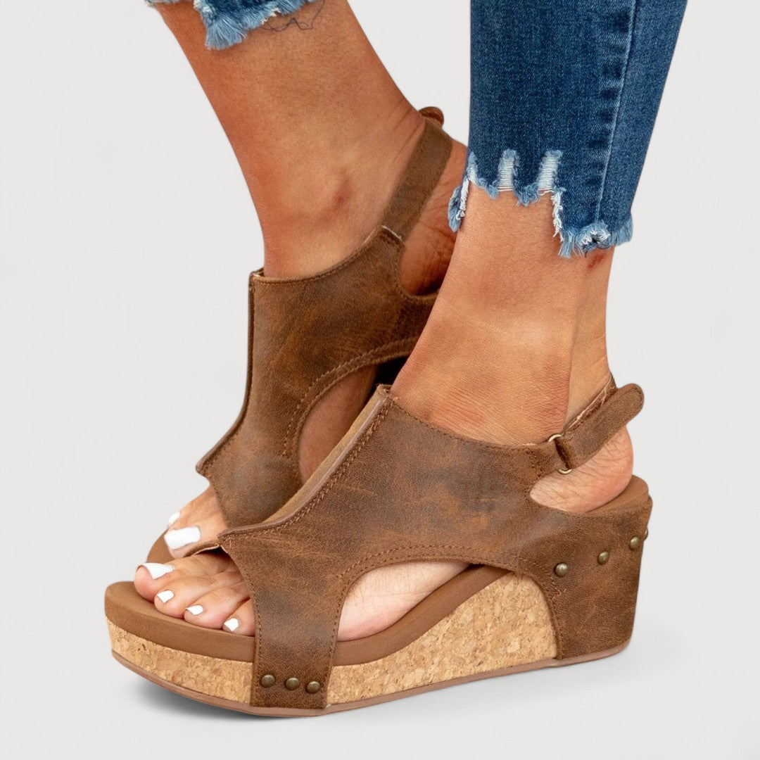 Miralys™ — Stijlvolle Sleehak Sandalen