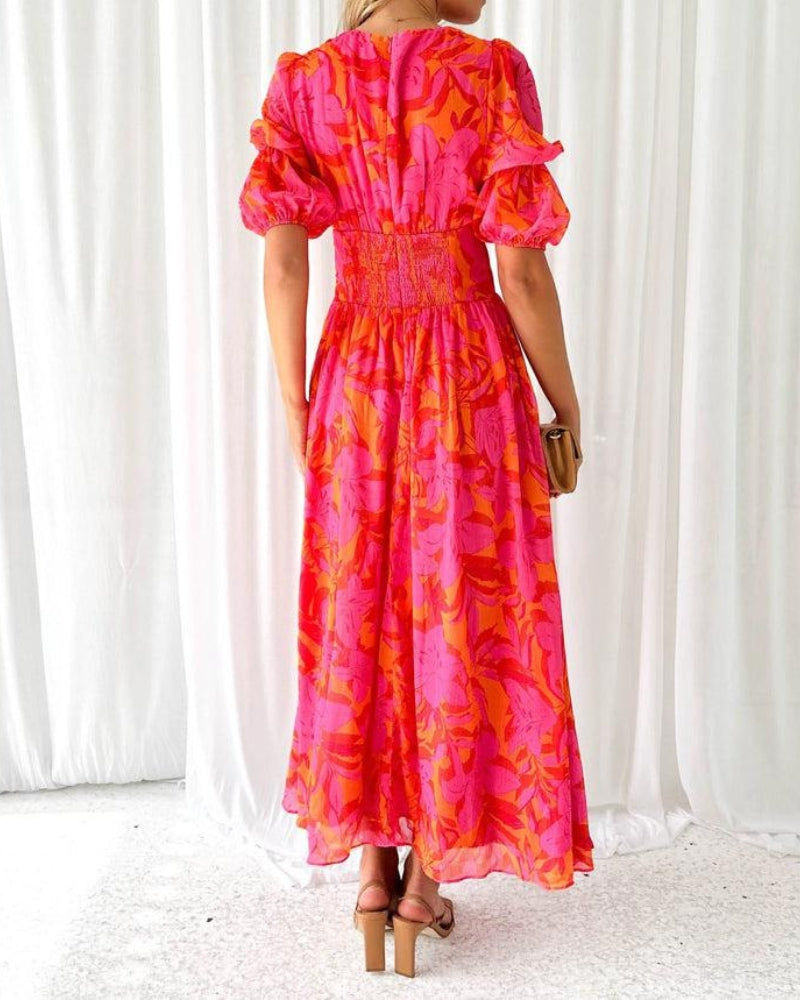 Fleur™ — Elegante Maxi-Jurk