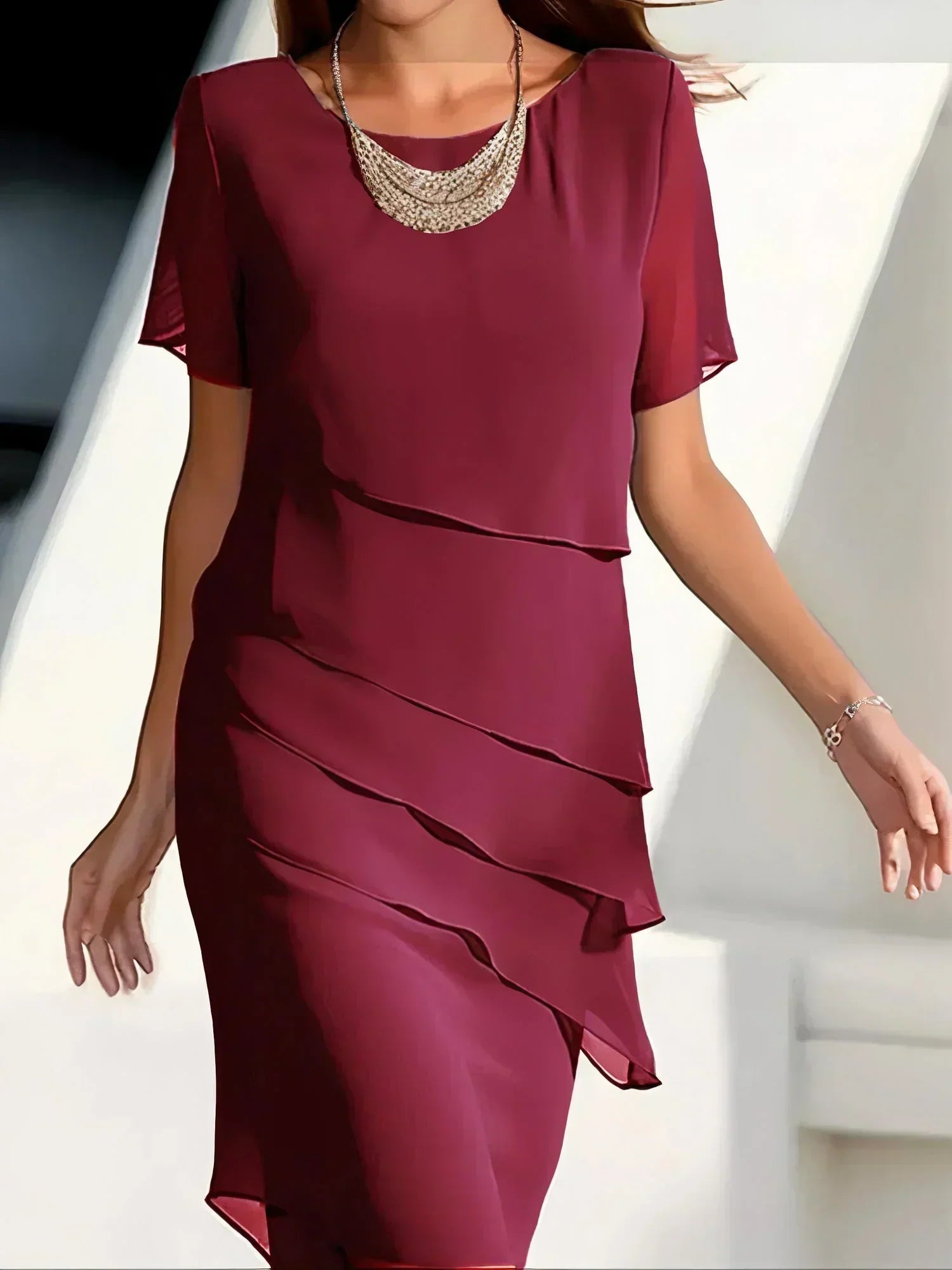 Isabella™ — Elegante Jurk met Buikbedekking