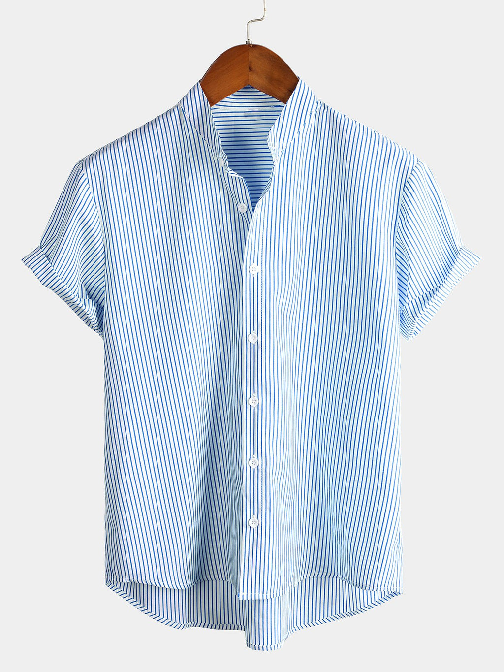 Luca Gestreept Korte Mouwen Shirt