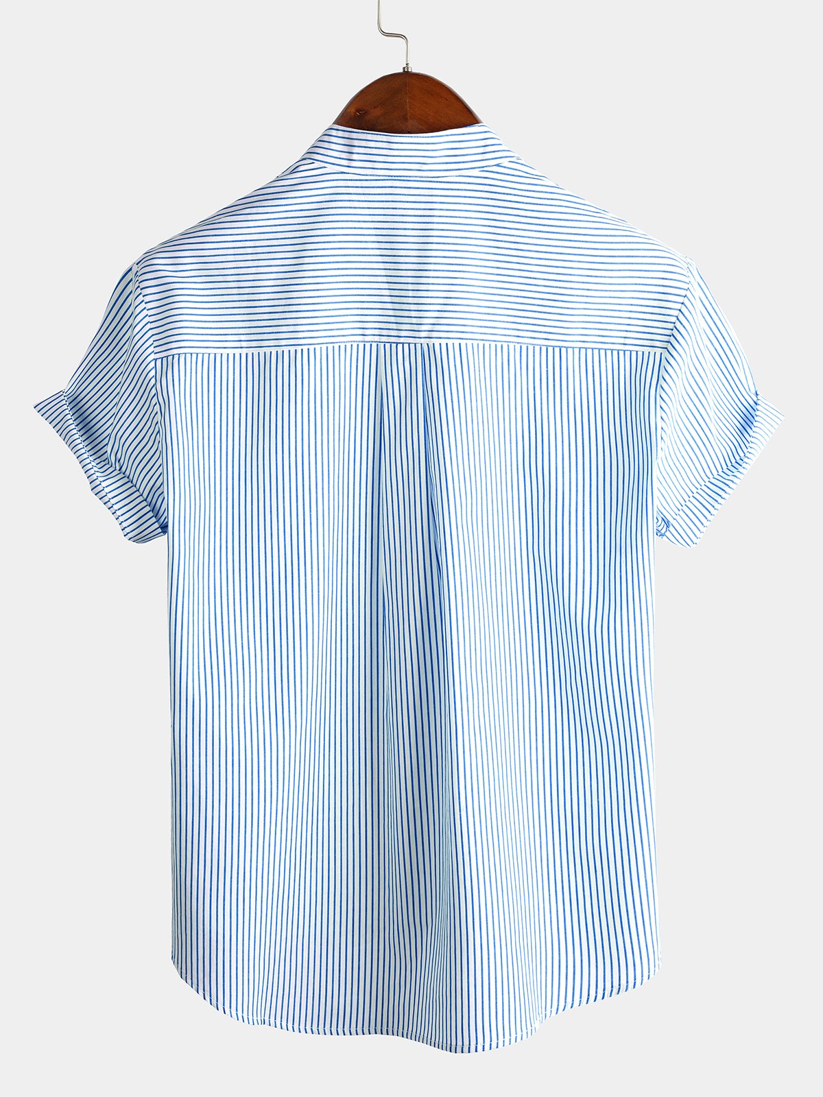 Luca Gestreept Korte Mouwen Shirt
