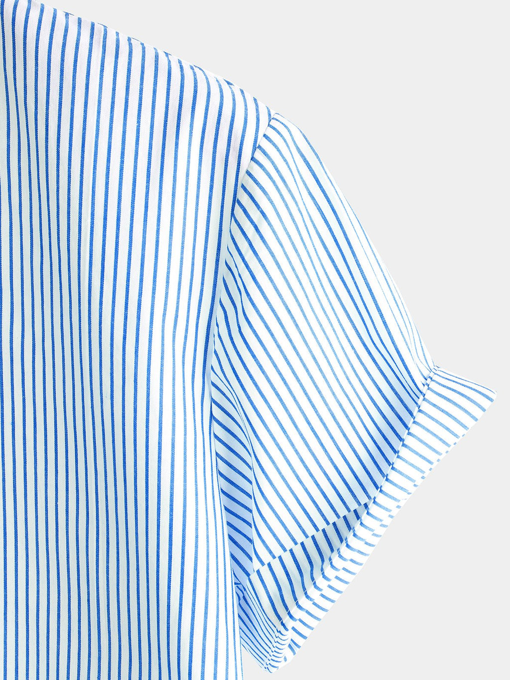 Luca Gestreept Korte Mouwen Shirt