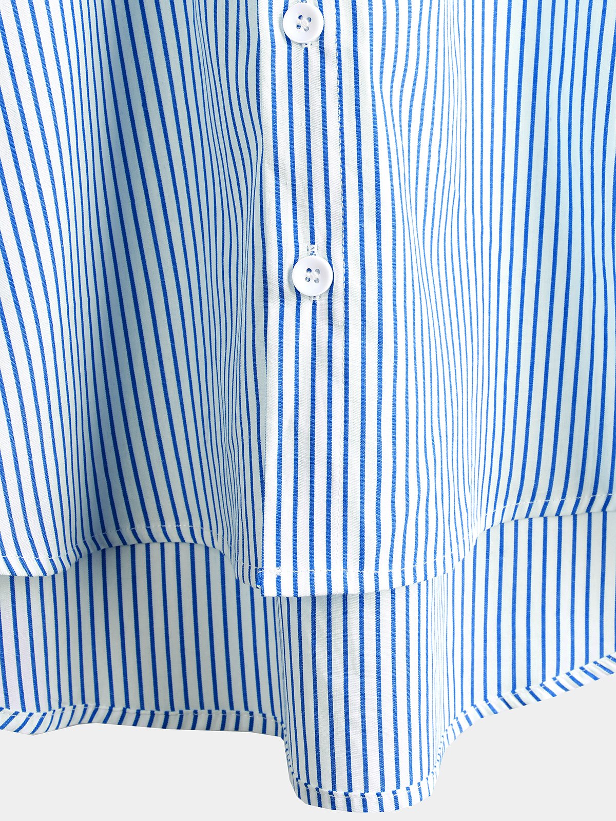Luca Gestreept Korte Mouwen Shirt