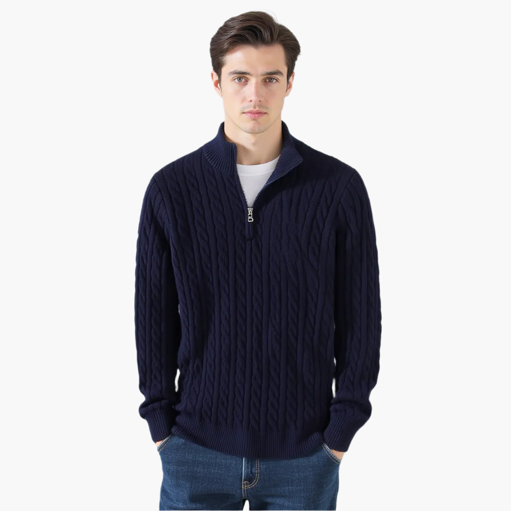 James - Comfortabele Luxe Pullover