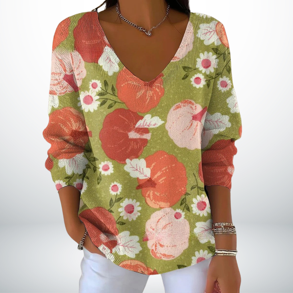 Jolien™ – Elegante Pullover met V-Hals
