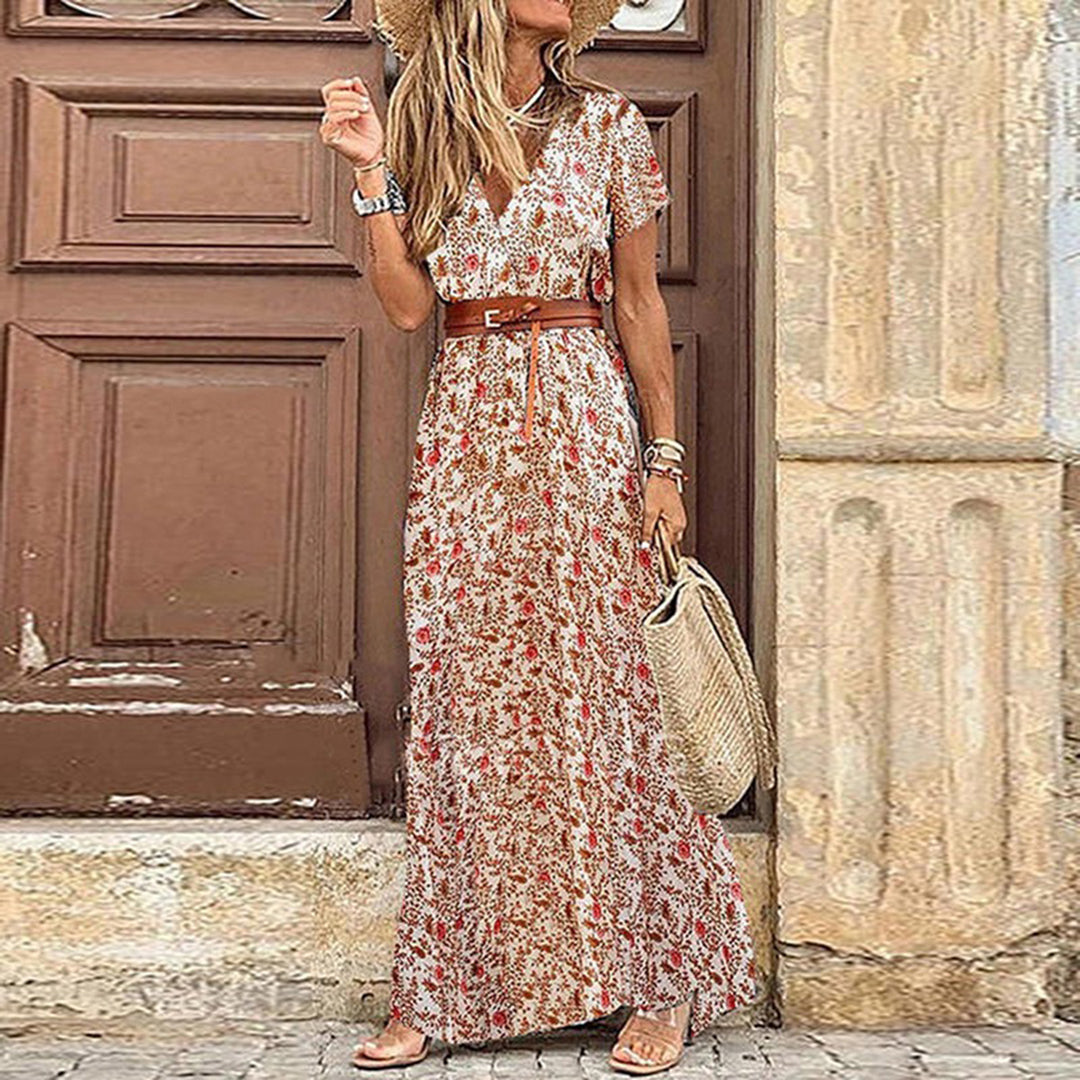 Luz™ — Elegante Boho Jurk met Chic Karakter