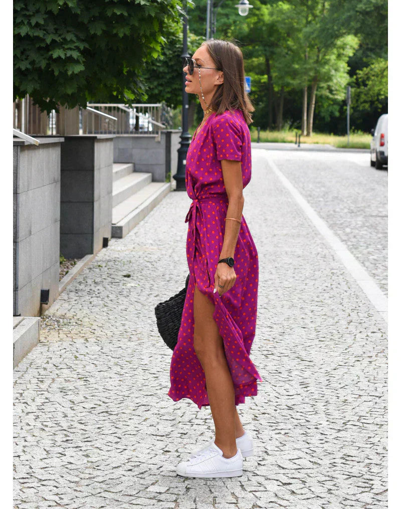 Suzanne™ — Elegante Jurk met V-hals