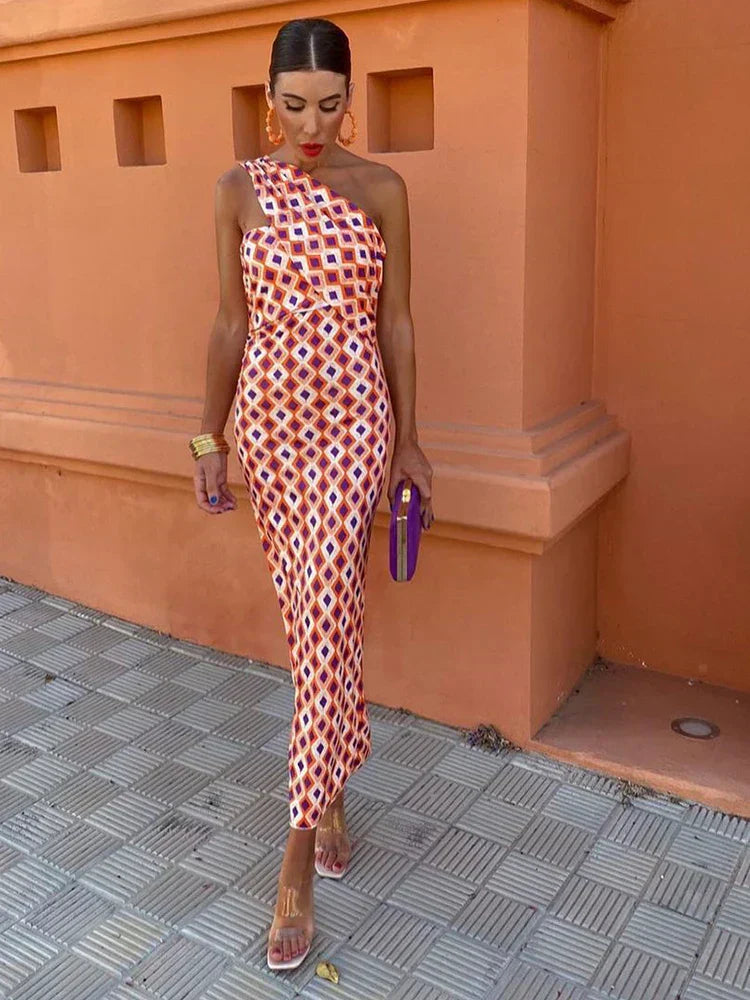 Irmgardi - Elegante Midi Jurk