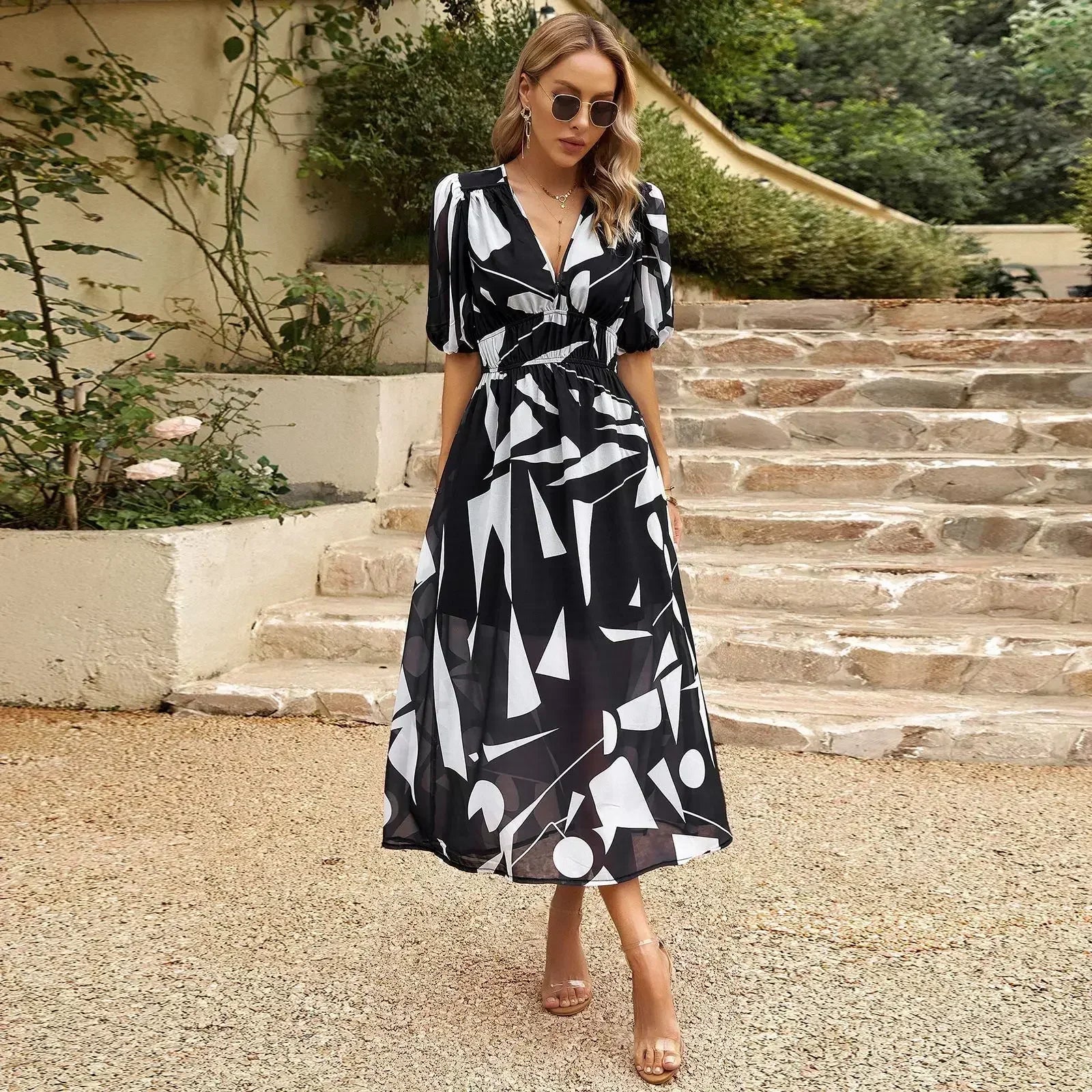 Karoline™ — Elegante Zomerjurk