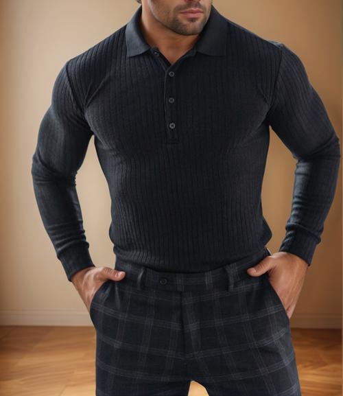 Matteo - button Polo