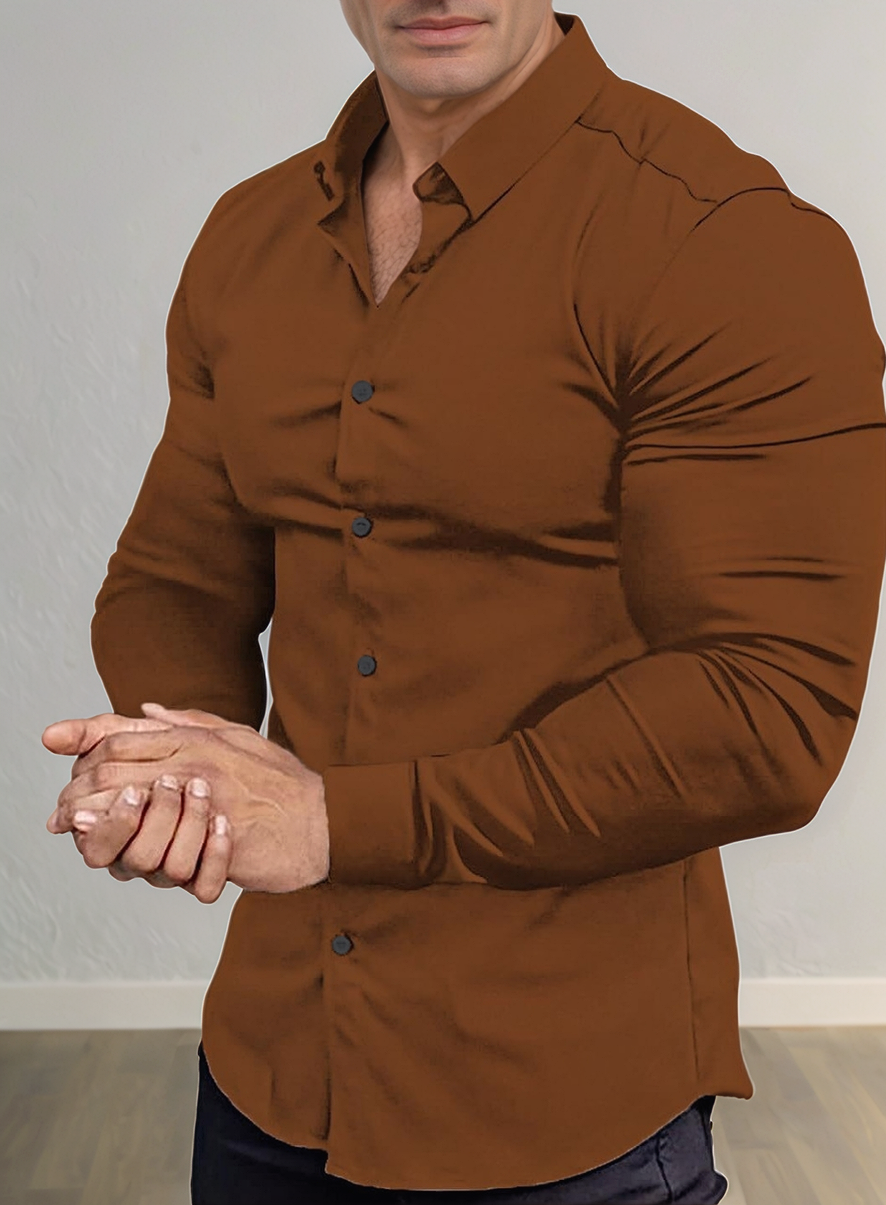 PrestigeFit - Strijkvrije Overhemd
