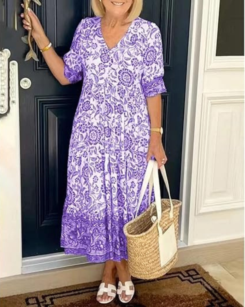 Nia™ — Elegante Boho jurk