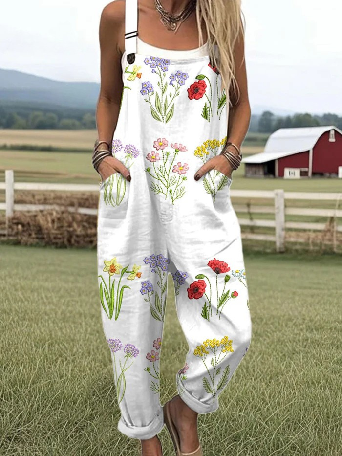 Mono floral vintage – moeiteloze stijl en daglang comfort