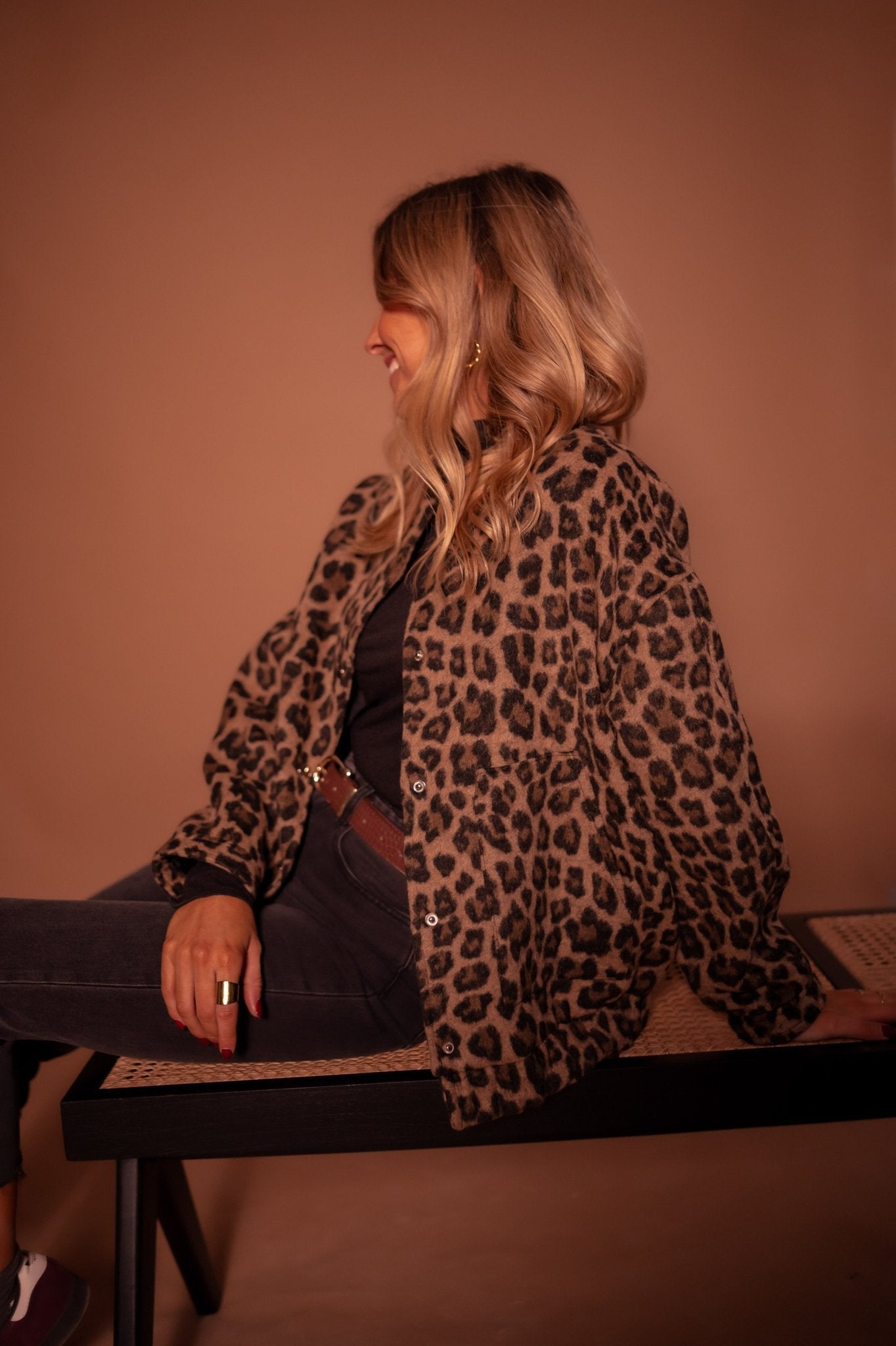 Luna™ — Trendy Jasje met Luipaardprint