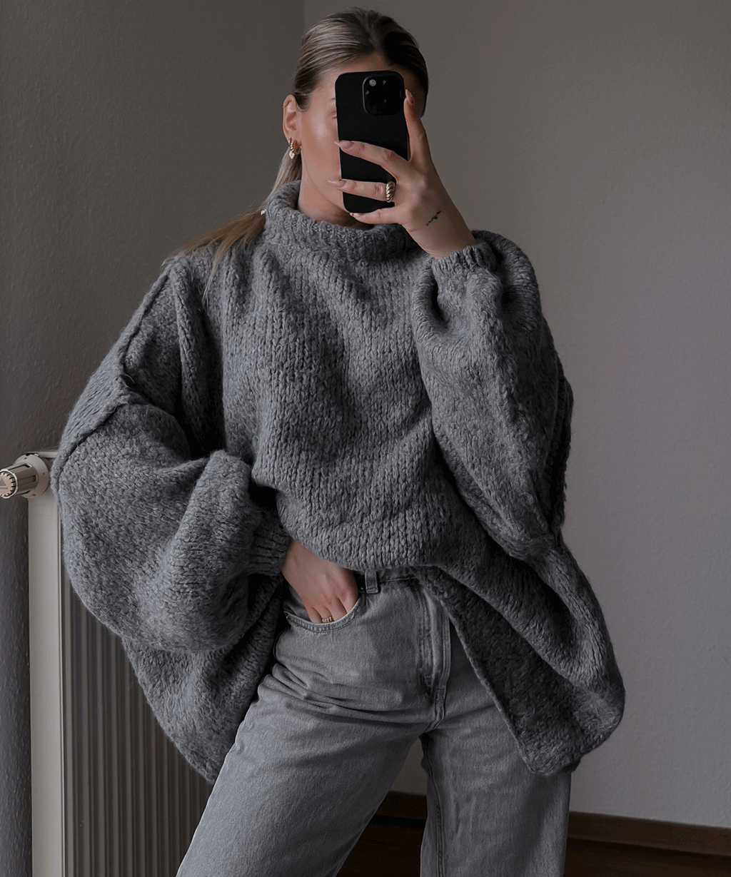 Skylar™ — Relaxte Los Gebreide Trui
