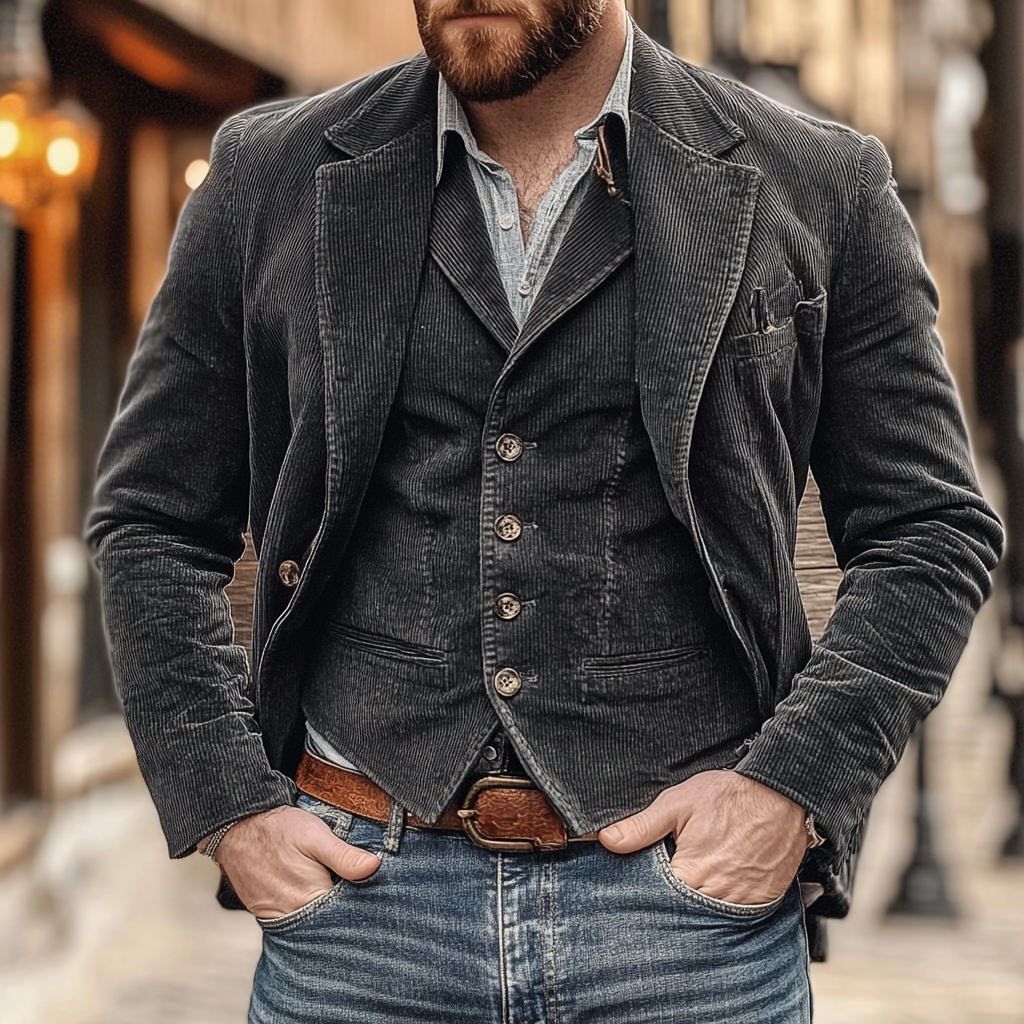 Patricio - Klassieke Blazer en Gilet