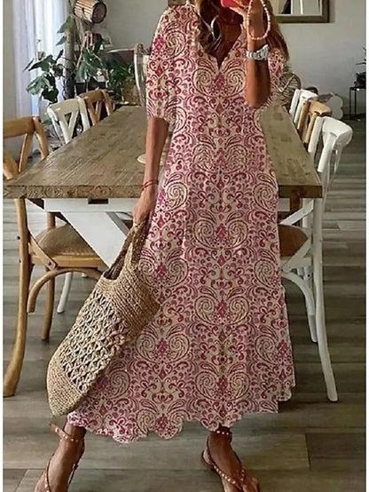 Sophia™ — Boho Vintage Zomerjurk