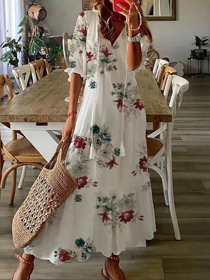 Sophia™ — Boho Vintage Zomerjurk